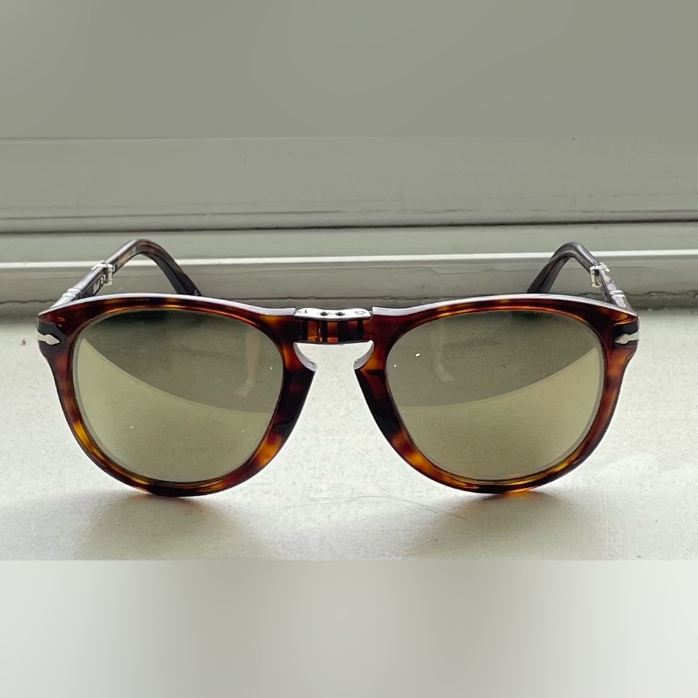 COPY - Persol sunglasses 714 Steve McQueen. Gold polarized lenses
